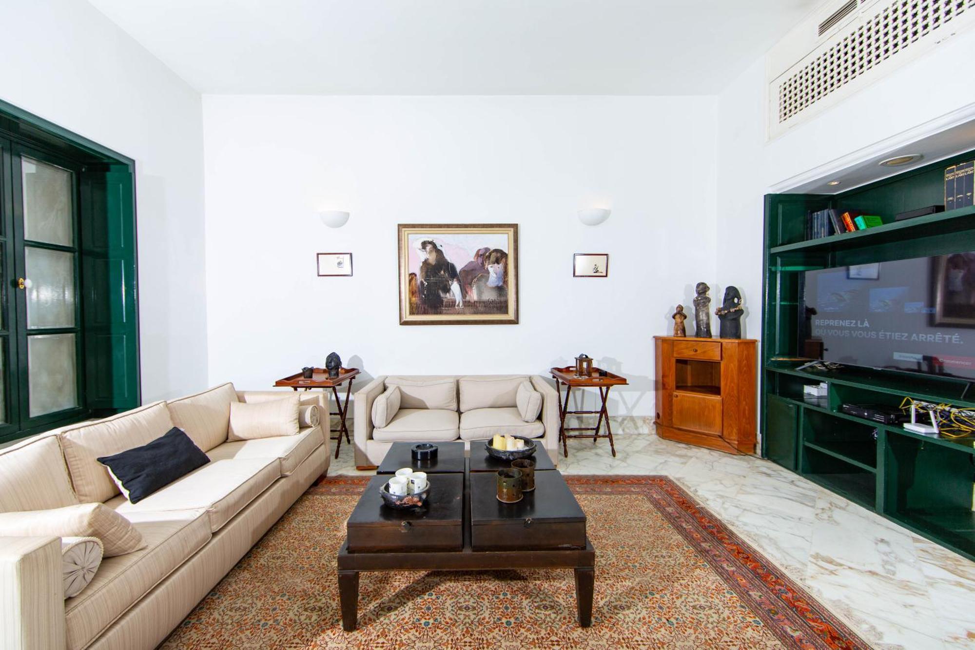 Appartement Prive Dans Une Grande Maison D'Hote La Marsa Exteriör bild