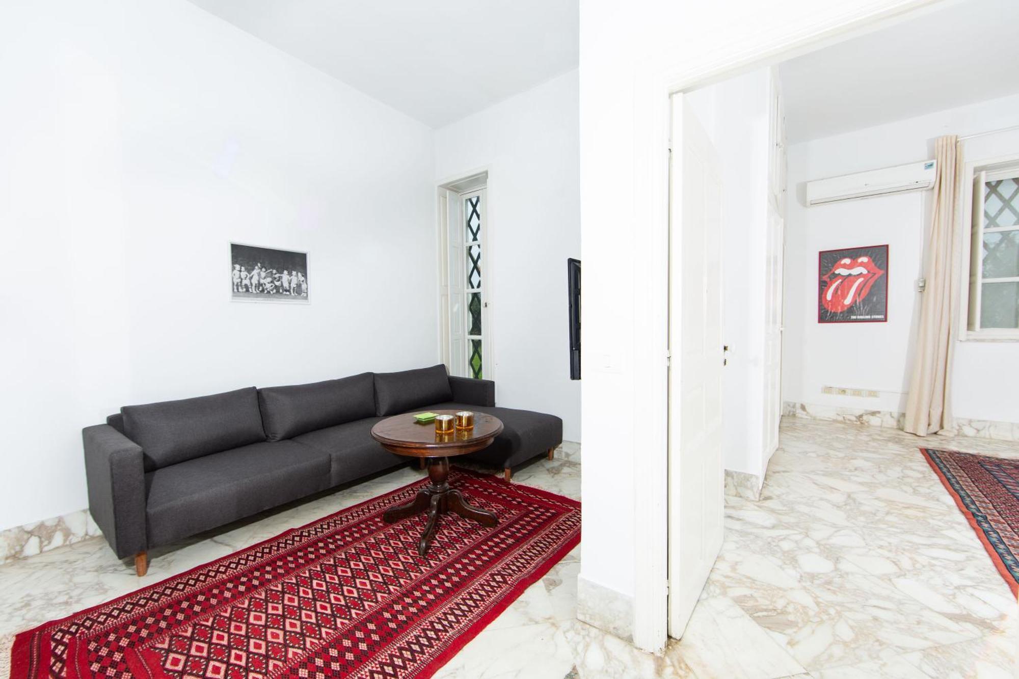 Appartement Prive Dans Une Grande Maison D'Hote La Marsa Exteriör bild