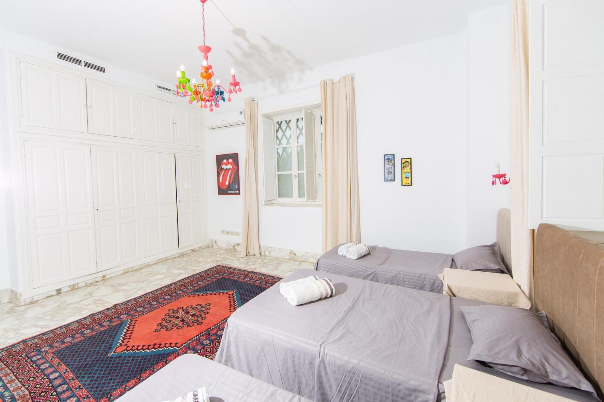 Appartement Prive Dans Une Grande Maison D'Hote La Marsa Exteriör bild